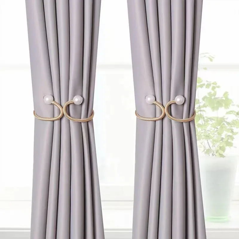 Modern Minimalist Style Any Shape Strong Curtain Binding Rope Pearl Weaving Twist Rope 1/2PCS Curtain tiebacks Curtain hook
Modern Minimalist Style Any Shape Strong Curtain Binding Rope Pearl Weaving Twist Rope 1/2PCS Curtain tiebacks Curtain hook