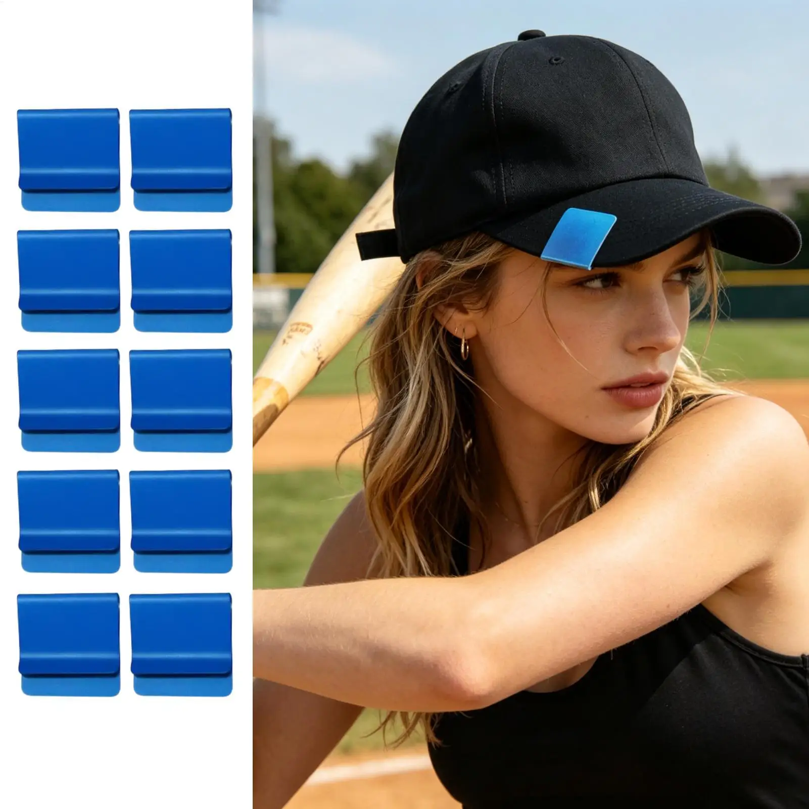 10Pcs DIY UV Printing Hat Brim Clips Golf Hat Fixing Clips Headwear Accessories for Golfers Fishermen Outdoor Camping Fishing
10Pcs DIY UV Printing Hat Brim Clips Golf Hat Fixing Clips Headwear Accessories for Golfers Fishermen Outdoor Camping Fishing