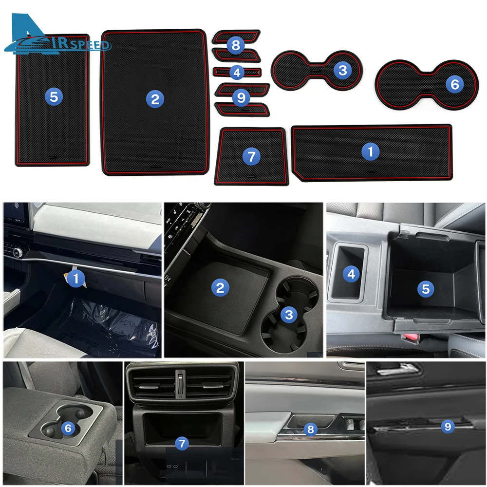 Silicone Anti-slip Slot Pad For Honda Prologue 2024 2025 Car Door Groove Mat Interior Trim Waterproof Dust-proof Accessories
Silicone Anti-slip Slot Pad For Honda Prologue 2024 2025 Car Door Groove Mat Interior Trim Waterproof Dust-proof Accessories
