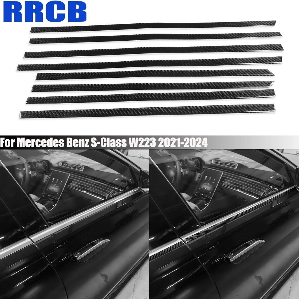 Carbon Fiber Car Accessories Body Door Decorative Exterior Trim Cover Sticker For Mercedes Benz S-Class W223 2021 2022 2023 2024
Carbon Fiber Car Accessories Body Door Decorative Exterior Trim Cover Sticker For Mercedes Benz S-Class W223 2021 2022 2023 2024