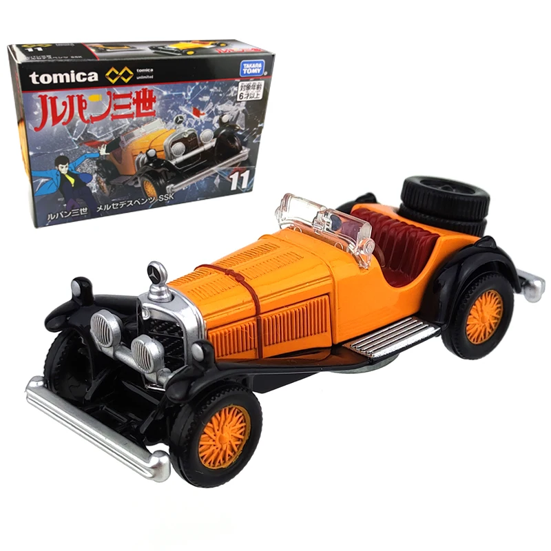 TAKARA TOMY TOMICA Die cast alloy car TPU11 Rubon III Mercedes-Benz SSK Classic car collection model, a child's Christmas toy
TAKARA TOMY TOMICA Die cast alloy car TPU11 Rubon III Mercedes-Benz SSK Classic car collection model, a child's Christmas toy