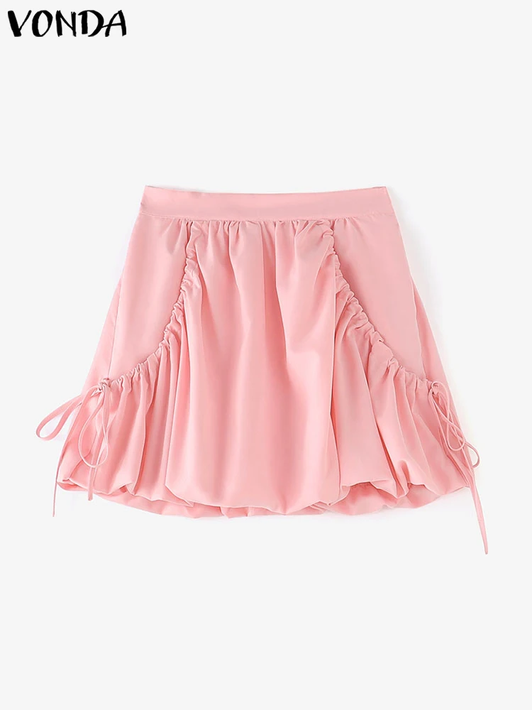 VONDA Summer Party Pleated Skirts Women Solid Color Skirts 2024 Fashion Pockets Bohemian Beach Casual Loose Bottoms Oversized
VONDA Summer Party Pleated Skirts Women Solid Color Skirts 2024 Fashion Pockets Bohemian Beach Casual Loose Bottoms Oversized