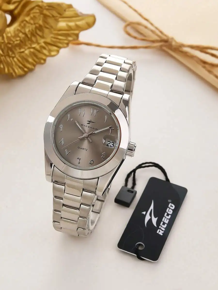 RICECGO 1pc Ladies' Classic Quartz Wrist Watch, Suitable For Daily Wear, Business Meetings, Gifts As A Gift For Students
RICECGO 1pc Ladies' Classic Quartz Wrist Watch, Suitable For Daily Wear, Business Meetings, Gifts As A Gift For Students