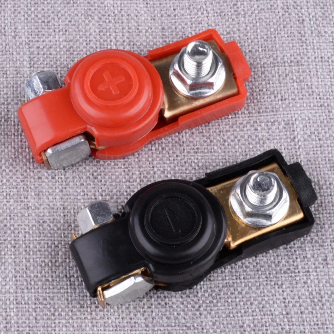 1 Pair 12V Car Copper Plated Battery Terminal Quick Connector Cable Clamp Clip Positive Negative
1 Pair 12V Car Copper Plated Battery Terminal Quick Connector Cable Clamp Clip Positive Negative