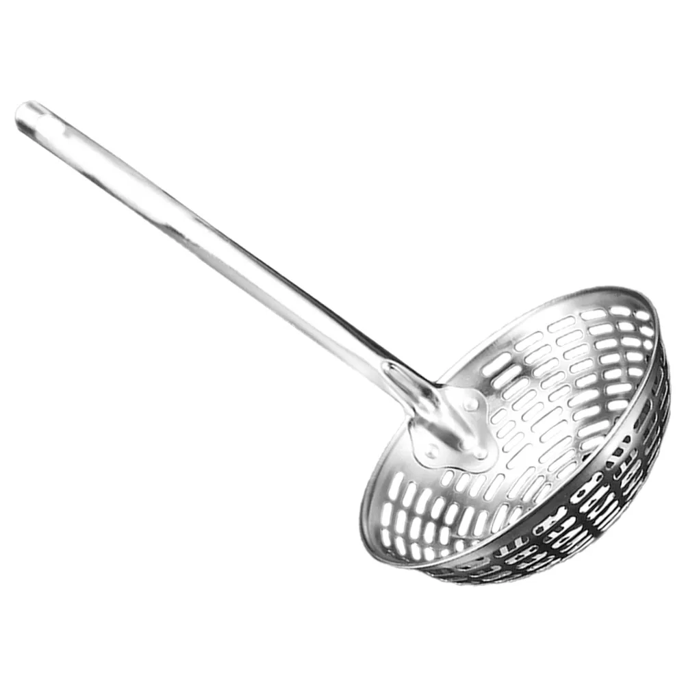 Stainless Steel Skimmer Ladle Colander Spoon for Cooking Kitchen Food Strainer and Scoop Skimmer Ladle 
Stainless Steel Skimmer Ladle Colander Spoon for Cooking Kitchen Food Strainer and Scoop Skimmer Ladle