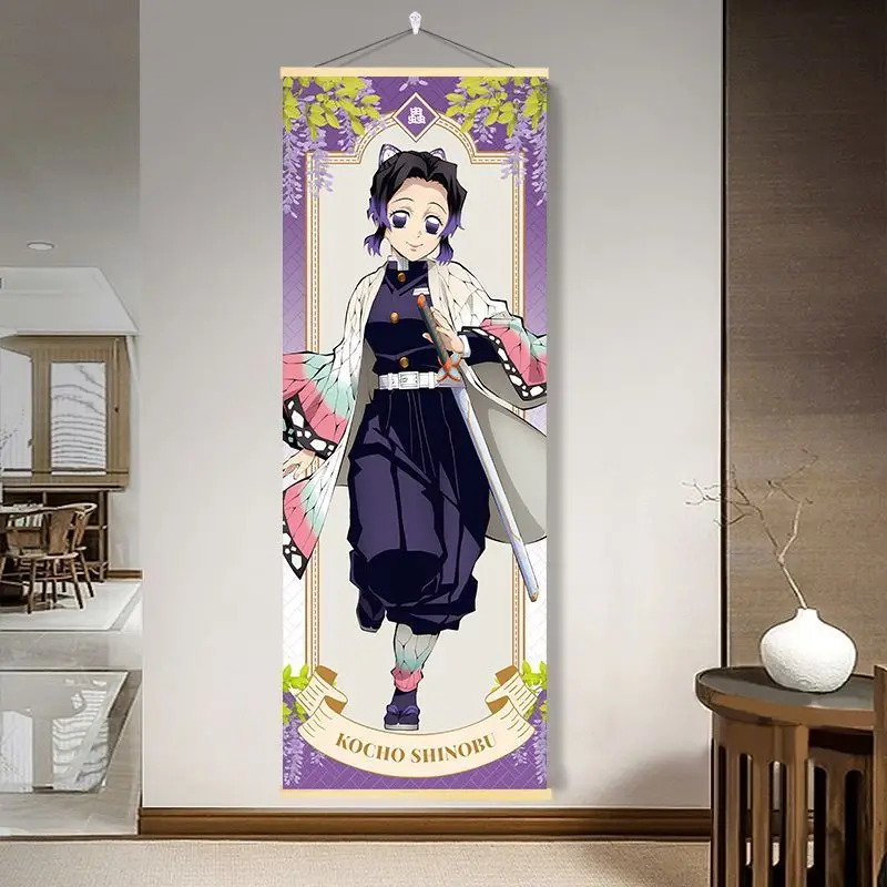 Demon Slayer Anime Merchandise Cartoon Cute Poster Scroll Hanging Art Creative Anime Home Decor Wall Art Gift Wholesale
Demon Slayer Anime Merchandise Cartoon Cute Poster Scroll Hanging Art Creative Anime Home Decor Wall Art Gift Wholesale