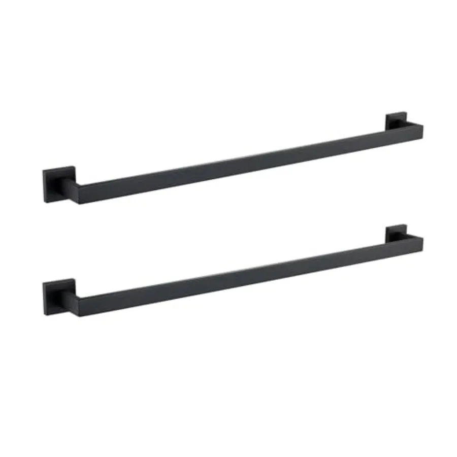 Black 3-Inch Towel Bar Bathroom Kitchen Single Towel Rack Bath Towel Holder Wall Mount Square Towel Hanger Towel Rod Total Leng
Black 3-Inch Towel Bar Bathroom Kitchen Single Towel Rack Bath Towel Holder Wall Mount Square Towel Hanger Towel Rod Total Leng