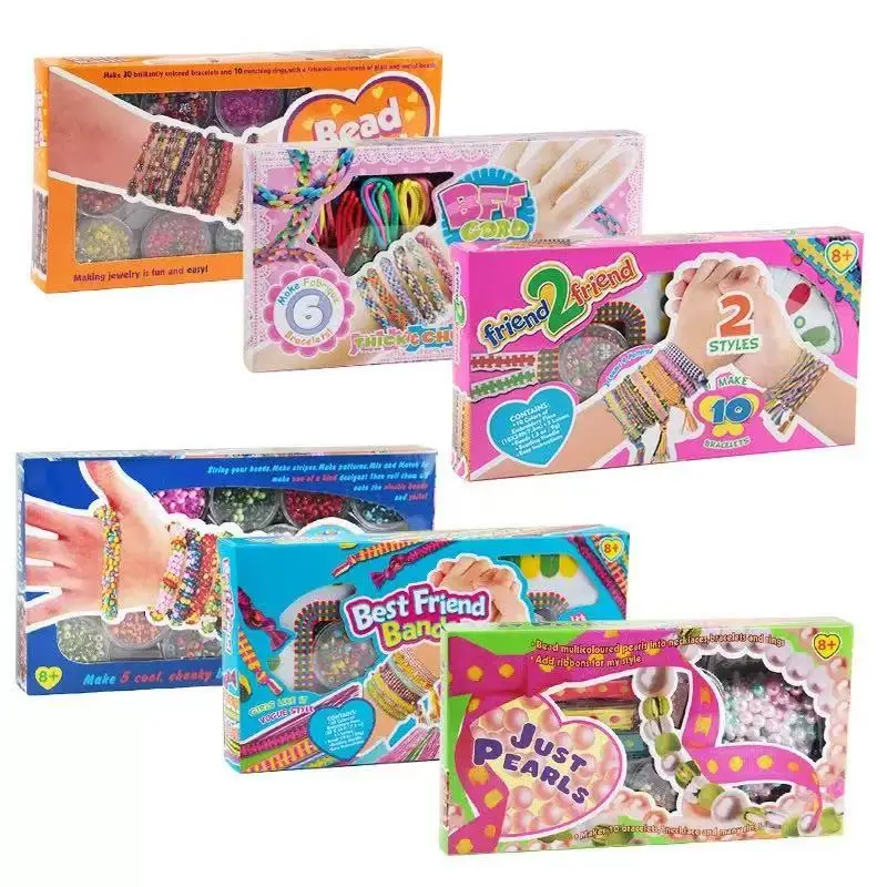 Kids Educational DIY Toy Bracelet Weaving Rainbow Friendship Hand Rope Creative Hand Rope Making Toy Birthday Gift for Children
Kids Educational DIY Toy Bracelet Weaving Rainbow Friendship Hand Rope Creative Hand Rope Making Toy Birthday Gift for Children