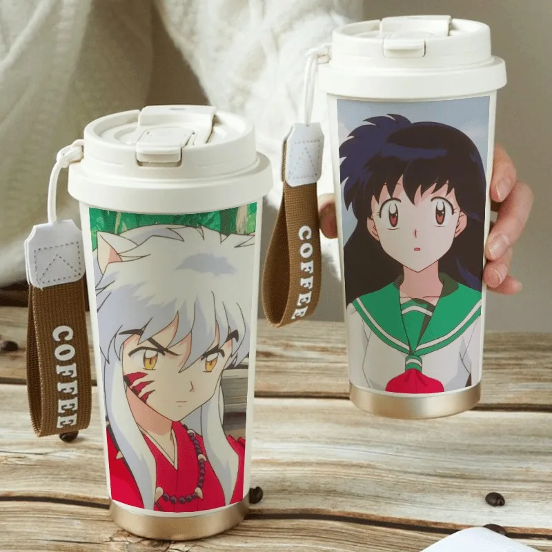 Inuyasha Creative High Value Anime Straw Thermos Mug Cartoon Cute Couple Large Capacity Personality Stainless Steel Coffee Cup
Inuyasha Creative High Value Anime Straw Thermos Mug Cartoon Cute Couple Large Capacity Personality Stainless Steel Coffee Cup