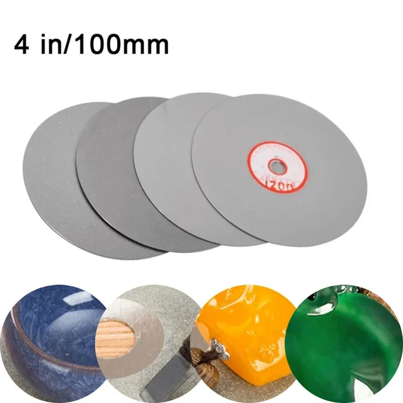 1 Pcs 4" 100mm x 16mm Diamond Grinding Disc Grit 80 - 3000 Polishing Grinding Disc For Angle Grinder/Ceramic/Glass Millstone
1 Pcs 4" 100mm x 16mm Diamond Grinding Disc Grit 80 - 3000 Polishing Grinding Disc For Angle Grinder/Ceramic/Glass Millstone
