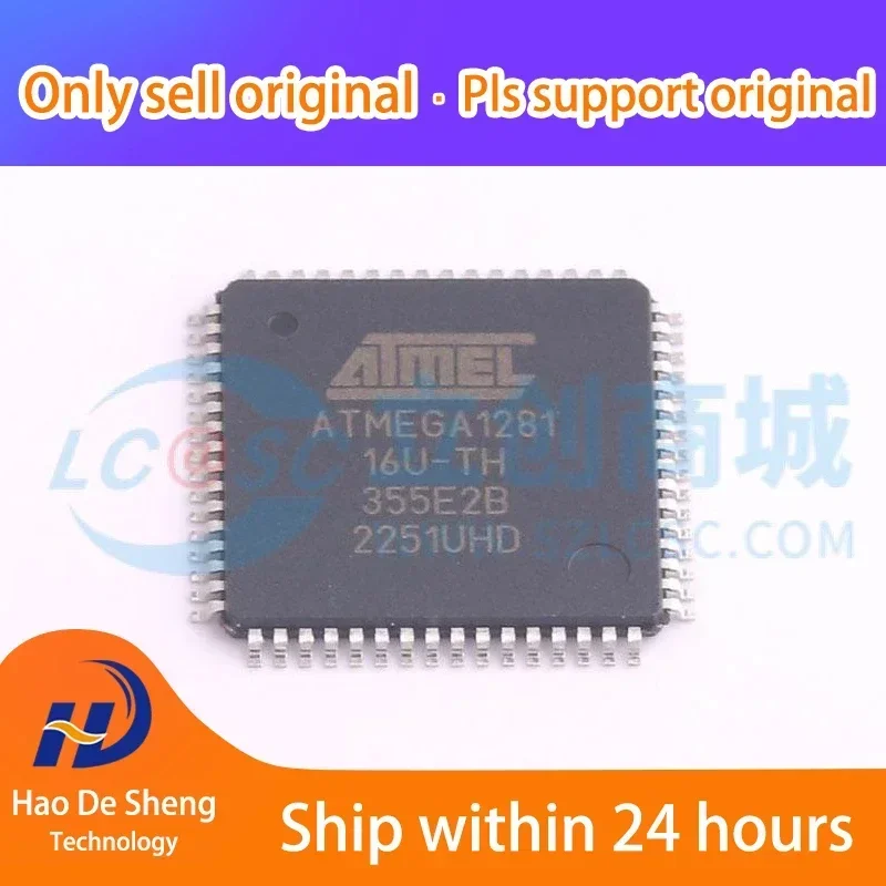 1 шт./лот ATMEGA1281-16AU ATMEGA1281 TQFP-64 новый оригинальный в наличии, поставки электронных компонентов
1 шт./лот ATMEGA1281-16AU ATMEGA1281 TQFP-64 новый оригинальный в наличии, поставки электронных компонентов