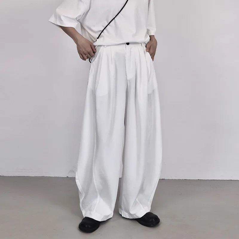 Johnature Summer 2025 Thin Loose Loose Casual Pants Women Wide-Leg Straight Pants New White Simple Long Harem Pants
Johnature Summer 2025 Thin Loose Loose Casual Pants Women Wide-Leg Straight Pants New White Simple Long Harem Pants