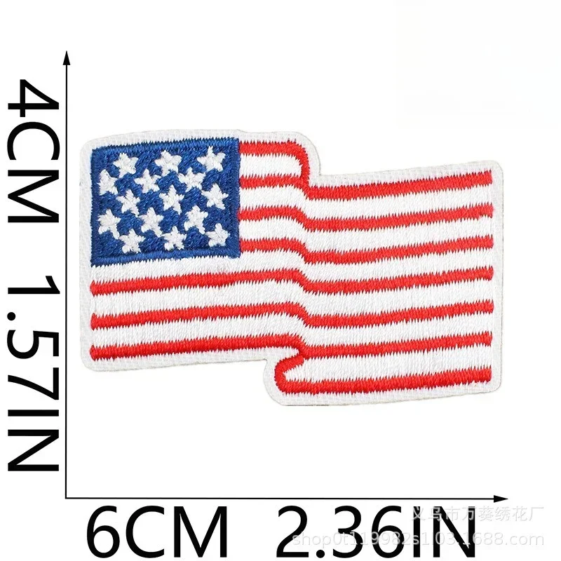 Lots of Shape American Flag Embroidery Cloth Sticker Bag Decoration Patch Sticker DIY Iroing Cloth Accessories
Lots of Shape American Flag Embroidery Cloth Sticker Bag Decoration Patch Sticker DIY Iroing Cloth Accessories