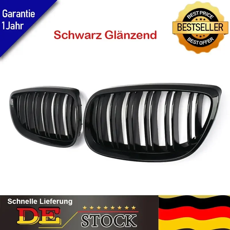 MagicKit Gloss Black Front Kidney Grill Grille For 2007-10 BMW E92 E93 M3 328i 335i Coupe
MagicKit Gloss Black Front Kidney Grill Grille For 2007-10 BMW E92 E93 M3 328i 335i Coupe
