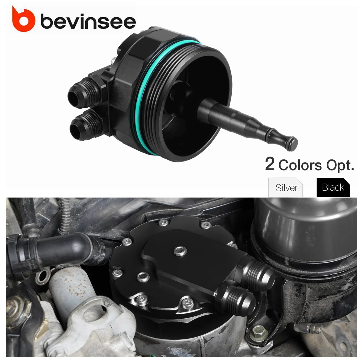 Oil Filter Cap For Oil Cooler For BMW M52 M54 E36 E46 E39 E60 E61 X3 X5 Z3 Z4 323i 325i 328i 330i 525i 528i 530i 2.5i 3.0i
Oil Filter Cap For Oil Cooler For BMW M52 M54 E36 E46 E39 E60 E61 X3 X5 Z3 Z4 323i 325i 328i 330i 525i 528i 530i 2.5i 3.0i
