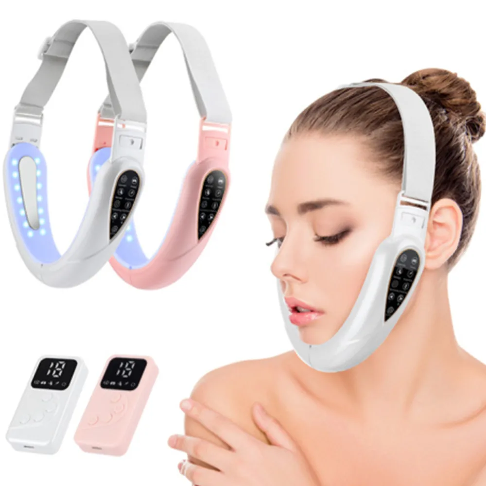 Устройство для лифтинга лица, устройство для фотонной терапии, 5 режимов, вибромассажер для похудения лица, двойной подбородок, V-образный пояс для подтяжки щек
Устройство для лифтинга лица, устройство для фотонной терапии, 5 режимов, вибромассажер для похудения лица, двойной подбородок, V-образный пояс для подтяжки щек