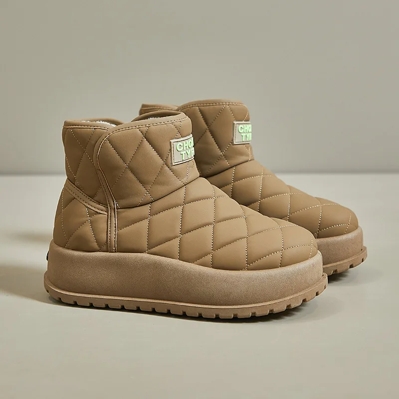 Plus Velvet Shoes for women Snow Boots Casual Warm No Slip Boots Outdoor Cotton Shoes Thick Soled women boots Round Toe shoes
Plus Velvet Shoes for women Snow Boots Casual Warm No Slip Boots Outdoor Cotton Shoes Thick Soled women boots Round Toe shoes