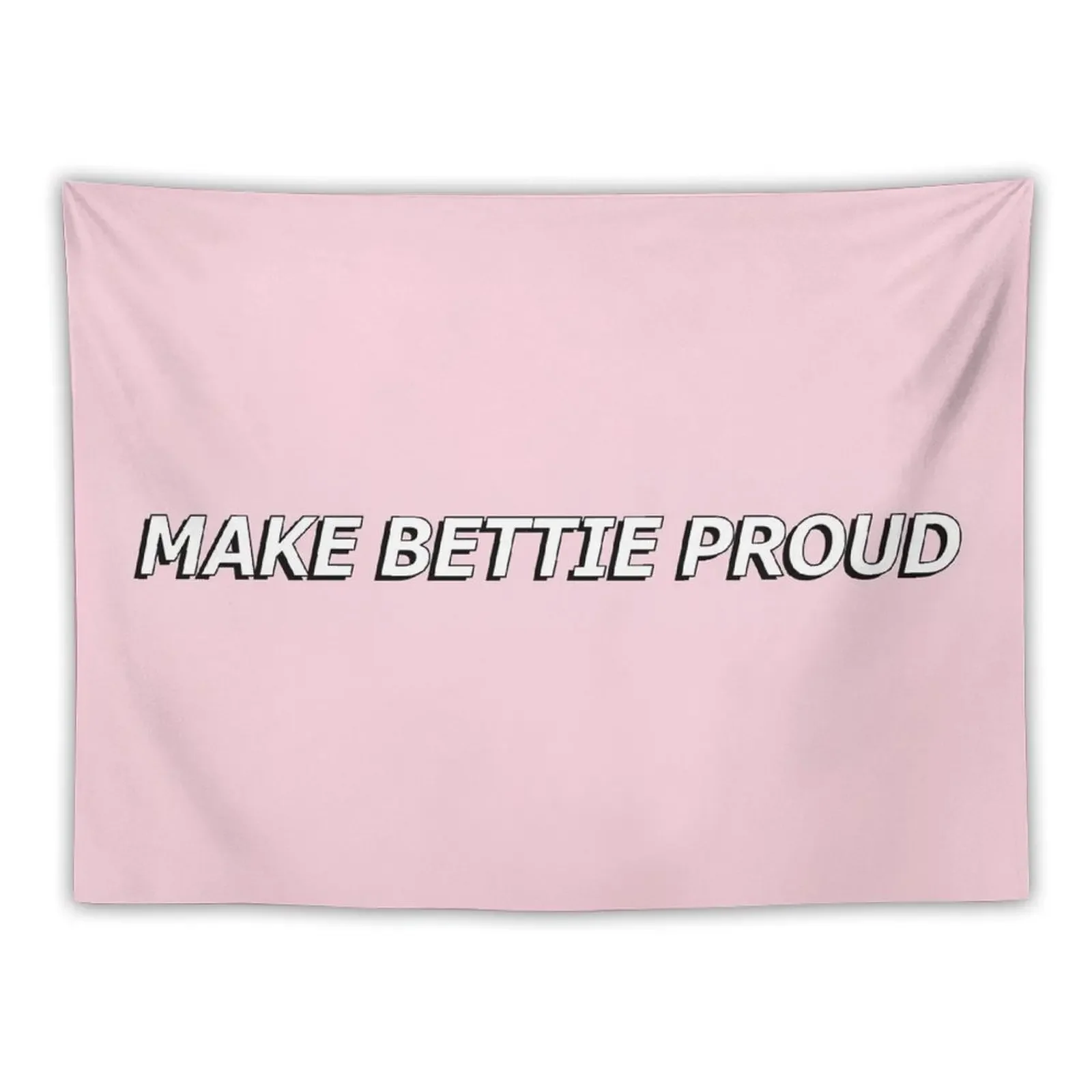 MAKE BETTIE PROUD PINK AND BLACK Tapestry Home Decoration Accessories Room Design Tapestry
MAKE BETTIE PROUD PINK AND BLACK Tapestry Home Decoration Accessories Room Design Tapestry