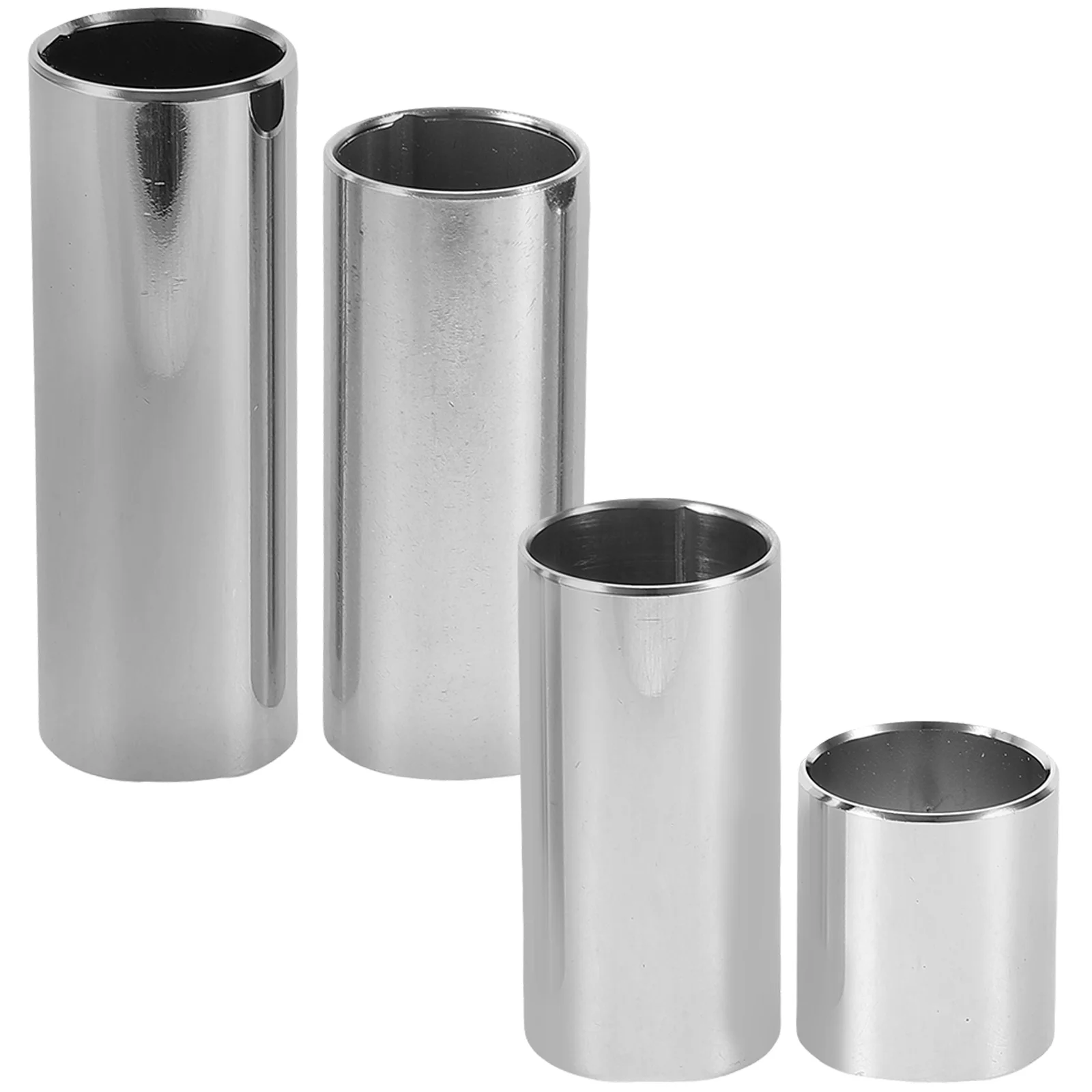 4pcs Guitar Slides Stainless Steel 28mm 51mm 60mm 70mm Acoustic Electric Guitar Accessories Slide Metal Finger Protector
4pcs Guitar Slides Stainless Steel 28mm 51mm 60mm 70mm Acoustic Electric Guitar Accessories Slide Metal Finger Protector