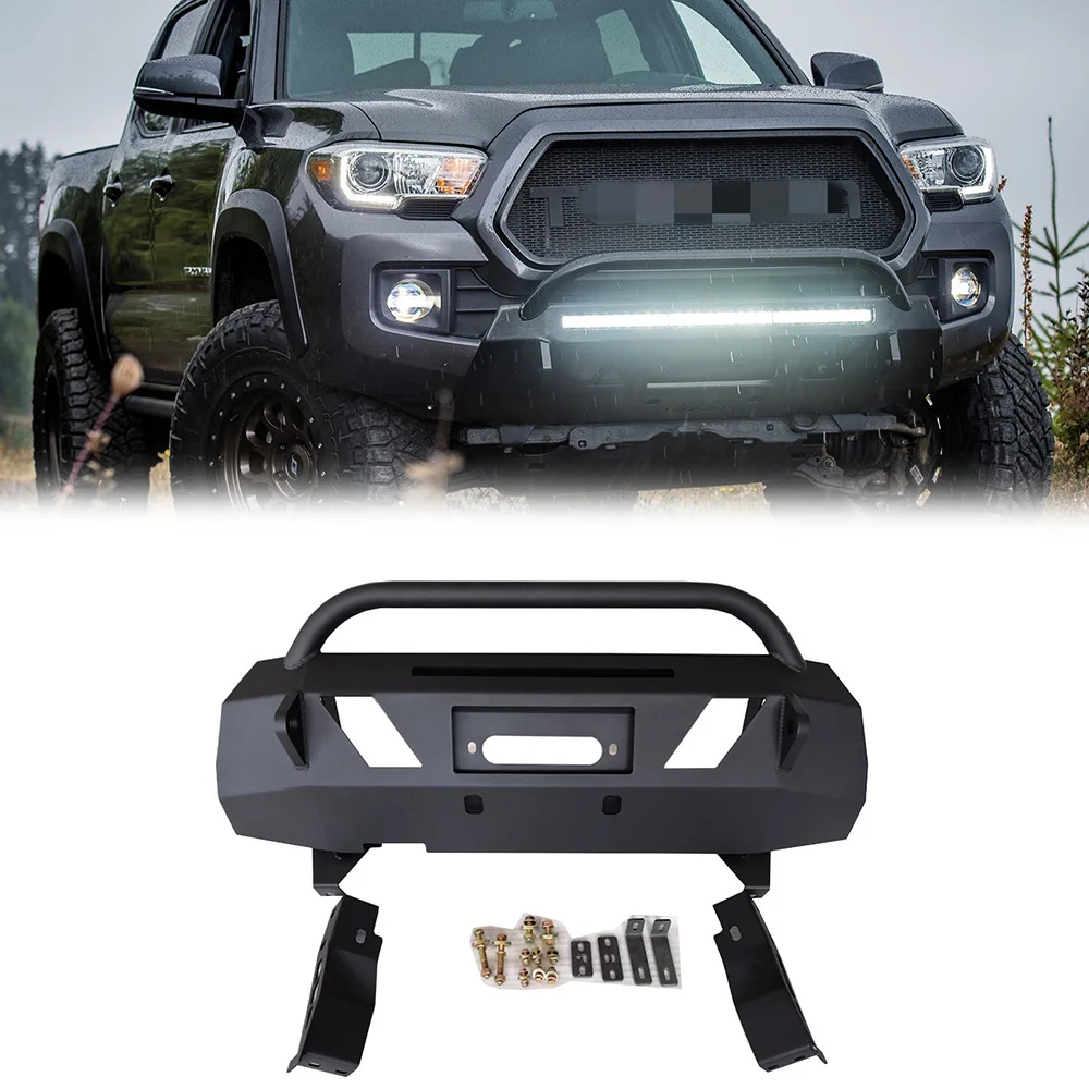Suitable for pickup front bar 16-23TOYOTA Tacoma front bar Tacoma front bar, Tacoma front bar
Suitable for pickup front bar 16-23TOYOTA Tacoma front bar Tacoma front bar, Tacoma front bar