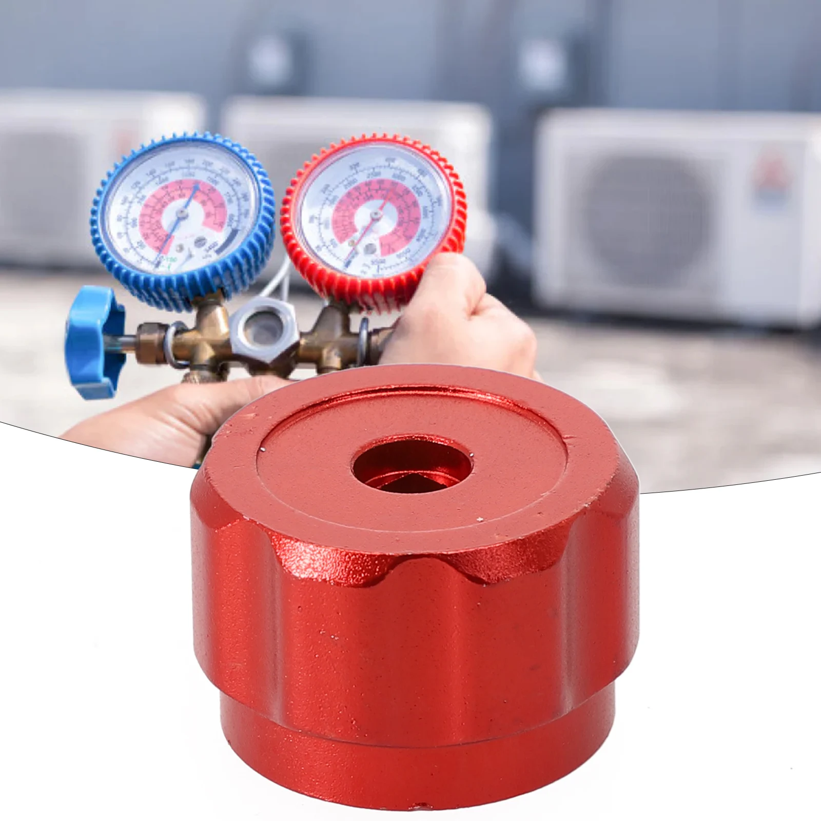 High Quality Practical Brand New Knob Handle Knob Handle Parts Conditioner Parts Aluminum Alloy Manifold Gauges
High Quality Practical Brand New Knob Handle Knob Handle Parts Conditioner Parts Aluminum Alloy Manifold Gauges
