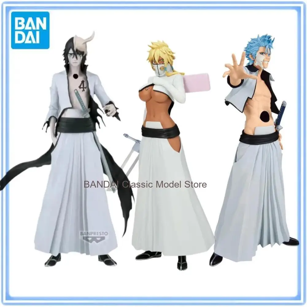 Original BANDAI MAXIMATIC BLEACH Shinigami Tear Halibel Ulquiorra Cifer Grimmjow Jaegerjaques Anime Character Model Toys Gifts
Original BANDAI MAXIMATIC BLEACH Shinigami Tear Halibel Ulquiorra Cifer Grimmjow Jaegerjaques Anime Character Model Toys Gifts