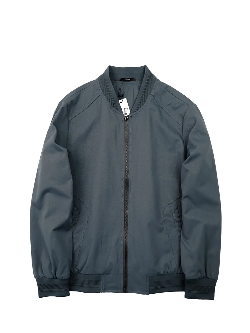 Faionable Urban Men's Baseball Collar Jaet Pure Color Versatile Simple Design Spring Autumn Stand Fit Long Sve
Faionable Urban Men's Baseball Collar Jaet Pure Color Versatile Simple Design Spring Autumn Stand Fit Long Sve