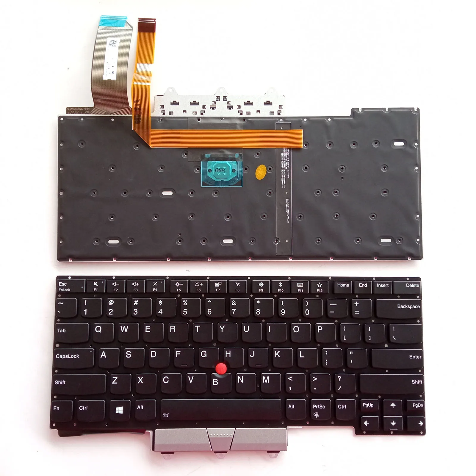 US Keyboard for Lenovo Thinkpad E14 Gen 1 2020 Type 20RA 20RB Backlit With Point Silver button
US Keyboard for Lenovo Thinkpad E14 Gen 1 2020 Type 20RA 20RB Backlit With Point Silver button