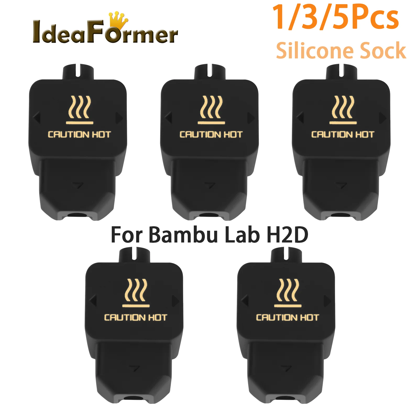 Защитный чехол для Bambu Lab H2D Hotend, силиконовый чехол, комплект нагревательного блока, насадка для аксессуаров для 3D-принтеров, комплект Hotend
Защитный чехол для Bambu Lab H2D Hotend, силиконовый чехол, комплект нагревательного блока, насадка для аксессуаров для 3D-принтеров, комплект Hotend