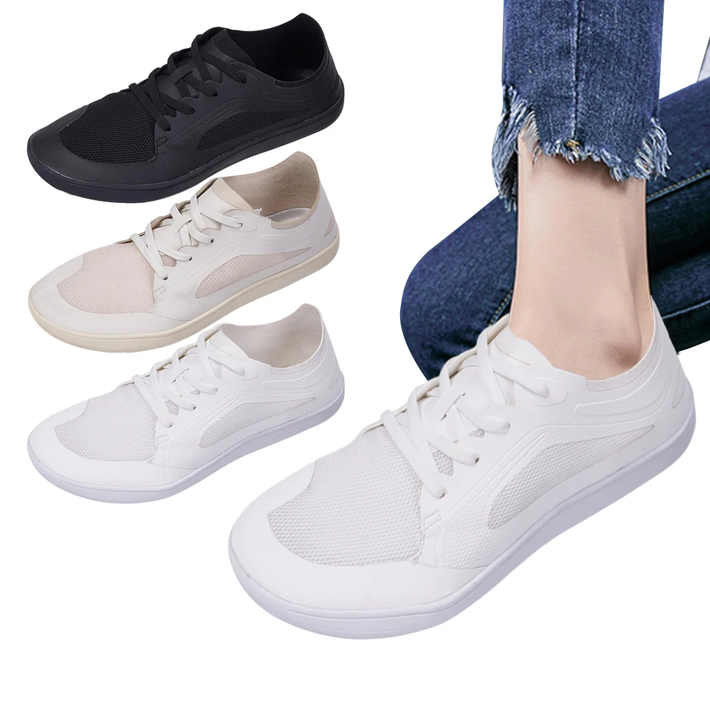 Универсальные широкие кроссовки для босоногой ходьбы с нескользящей подошвой, легкие треккинговые кроссовки с широким носком, сетчатые кроссовки для бега, походов и скалолазания
Универсальные широкие кроссовки для босоногой ходьбы с нескользящей подошвой, легкие треккинговые кроссовки с широким носком, сетчатые кроссовки для бега, походов и скалолазания