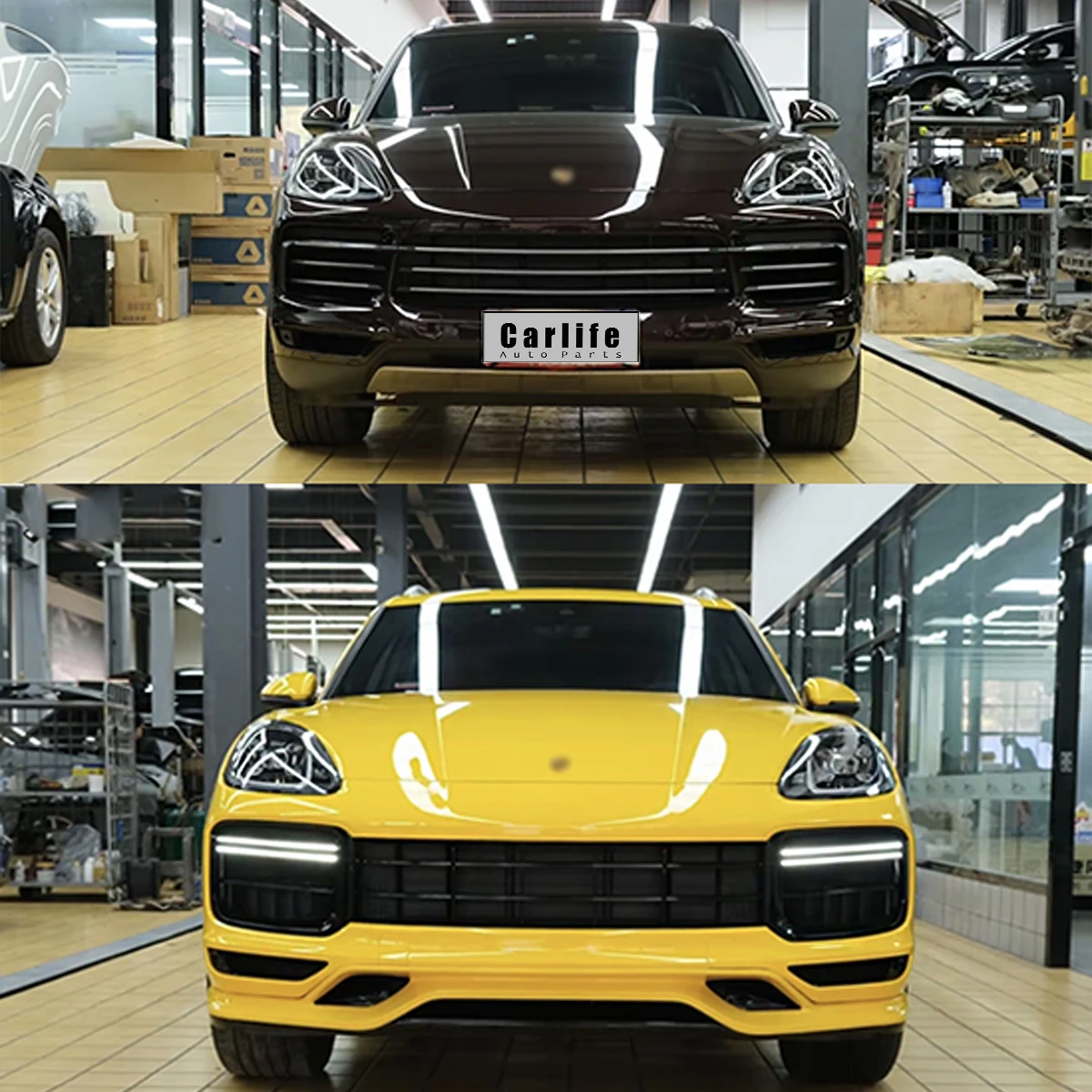 Cayenne 9Y0.1 Upgrade to Turbos BodyKit for Cayenne 9Y0.1 2018-2023 with Tkt Parts Hood Tail Lights Front Bumper Fender.
Cayenne 9Y0.1 Upgrade to Turbos BodyKit for Cayenne 9Y0.1 2018-2023 with Tkt Parts Hood Tail Lights Front Bumper Fender.