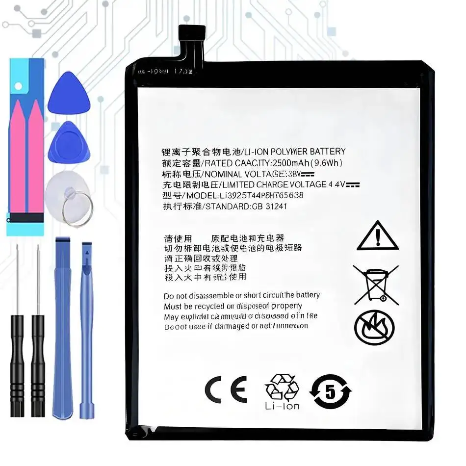 Аккумулятор для мобильного телефона ZTE Blade V8 Lite 5.0 дюймов, 2500 мАч, долговечный, Li3925t44p6h765638
Аккумулятор для мобильного телефона ZTE Blade V8 Lite 5.0 дюймов, 2500 мАч, долговечный, Li3925t44p6h765638