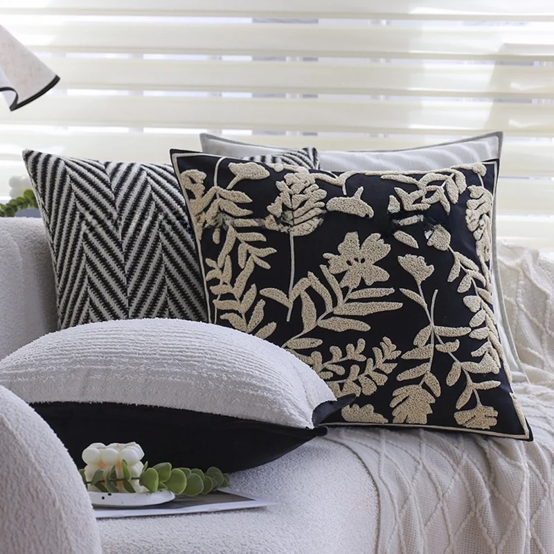 Black White Sofa Pillow Cover Backrest Cushion Living Room Bedroom Home Decor Soft Furniture Simple Style No Brand Registered...
Black White Sofa Pillow Cover Backrest Cushion Living Room Bedroom Home Decor Soft Furniture Simple Style No Brand Registered...