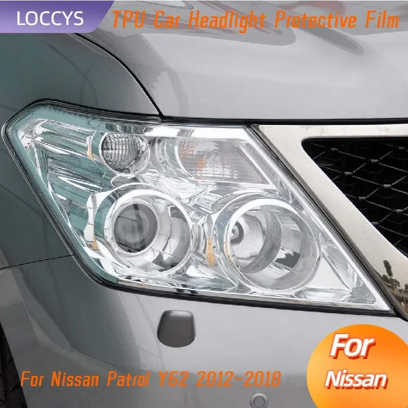 Car Headlight Protective Tint Film Smoke Black Transparent TPU Protection Sticker Accessories For Nissan Patrol Y62 2012-2018
Car Headlight Protective Tint Film Smoke Black Transparent TPU Protection Sticker Accessories For Nissan Patrol Y62 2012-2018