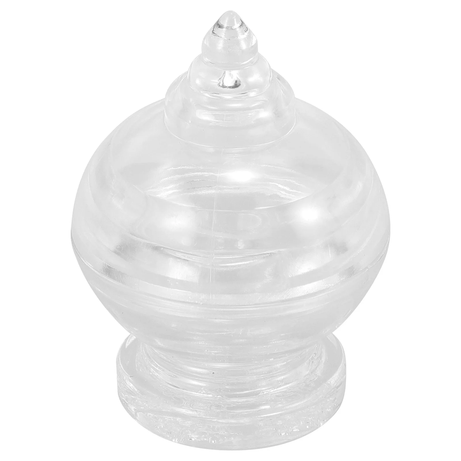 Acrylic Buddhist Pagoda Offering Tower Small Decorative Sculpture Vintage Home Temple Office Decoration 
Acrylic Buddhist Pagoda Offering Tower Small Decorative Sculpture Vintage Home Temple Office Decoration