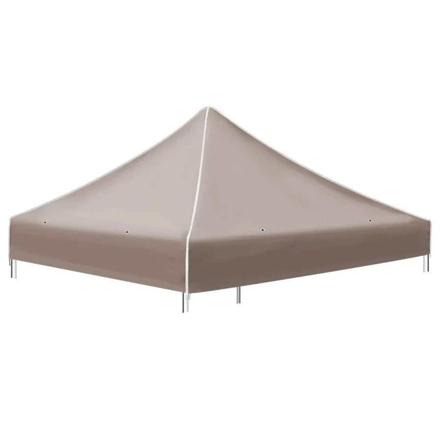 SUNRISEUMBRELLA Ez pop Up Instant Canopy 10'X10' Replacement Top Gazebo EZ Canopy Cover Patio Pavilion Sunshade Polyester Taupe
SUNRISEUMBRELLA Ez pop Up Instant Canopy 10'X10' Replacement Top Gazebo EZ Canopy Cover Patio Pavilion Sunshade Polyester Taupe