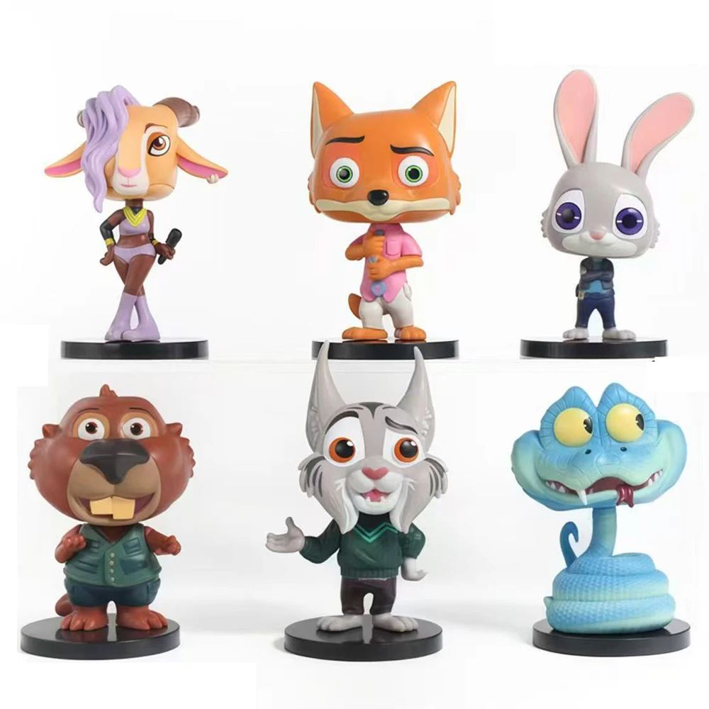 Anime Zootopia Judy Hopps Nick Wilde Cartoon Movie Action Figure Toys Collection Model Dolls Gift Cake Decoratio Christmas Gift
Anime Zootopia Judy Hopps Nick Wilde Cartoon Movie Action Figure Toys Collection Model Dolls Gift Cake Decoratio Christmas Gift