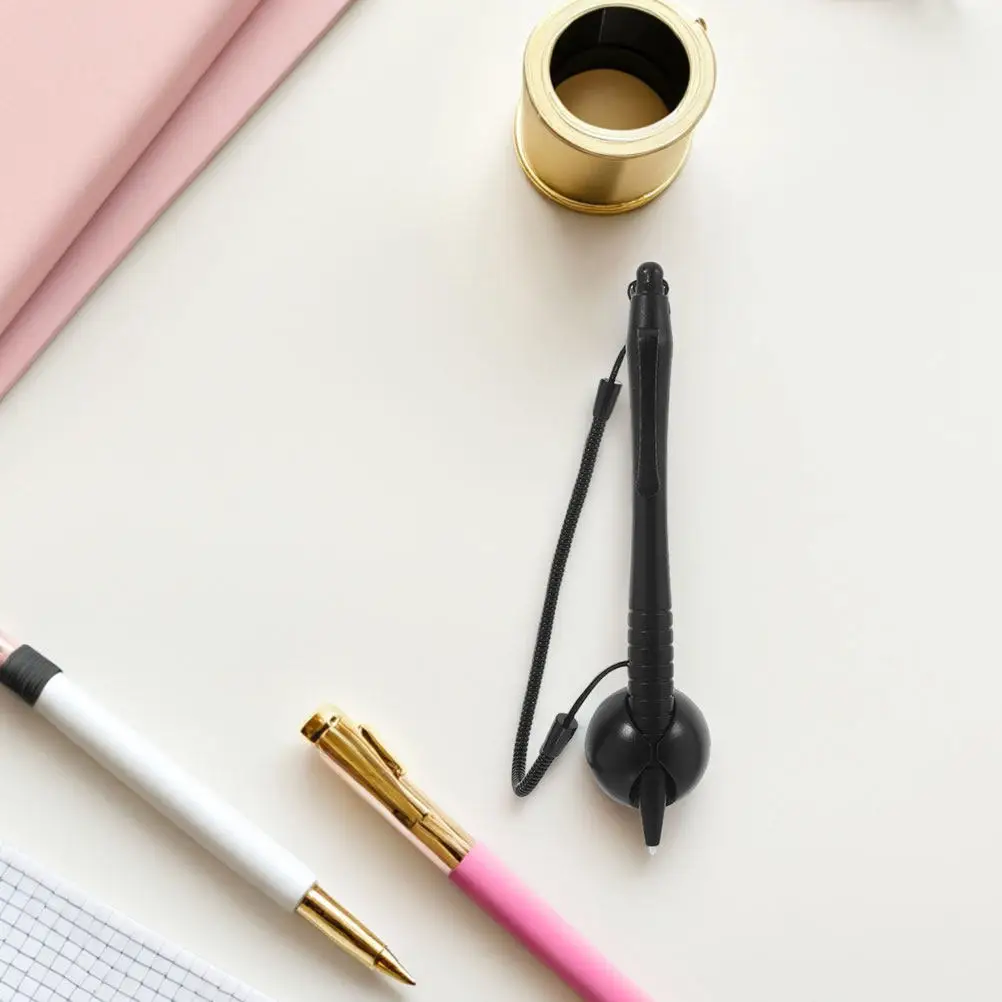 10Pcs Resistive Touch Pen Hard Tip Spring Rope Anti-Lost Precision Stylus for Resistive Screen Drawing Writing