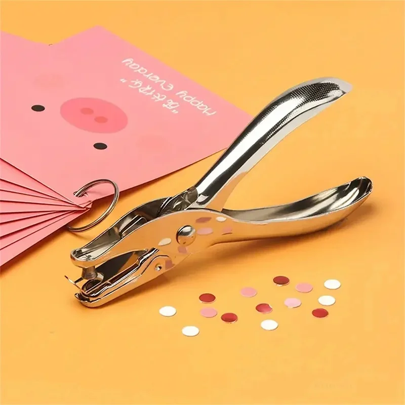 Single Hole Puncher Capacity 6mm Diameter Hole Puncher Paper Hole Puncher For Scrapbooking Hand Tool Home Office School Supplies
Single Hole Puncher Capacity 6mm Diameter Hole Puncher Paper Hole Puncher For Scrapbooking Hand Tool Home Office School Supplies