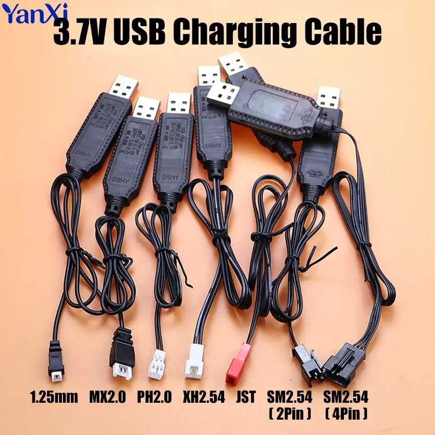 USB-кабель для зарядки литиевых аккумуляторов 3,7 В, провод для зарядки MX2.0 PH2.0 XH2.54 SM2.54, запасные части для радиоуправляемых автомобилей, самолетов, квадрокоптеров, игрушек
USB-кабель для зарядки литиевых аккумуляторов 3,7 В, провод для зарядки MX2.0 PH2.0 XH2.54 SM2.54, запасные части для радиоуправляемых автомобилей, самолетов, квадрокоптеров, игрушек