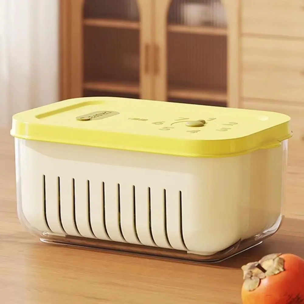 Double-layer Refrigerator Sealed Box Fresh-keeping Record Time Vegetable Fruit Crisper Case Leakproof Space Saving
Double-layer Refrigerator Sealed Box Fresh-keeping Record Time Vegetable Fruit Crisper Case Leakproof Space Saving