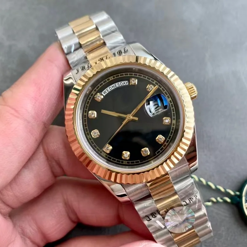 High-quality 904L stainless steel men's 40mm automatic mechanical watch with sapphire glass
High-quality 904L stainless steel men's 40mm automatic mechanical watch with sapphire glass