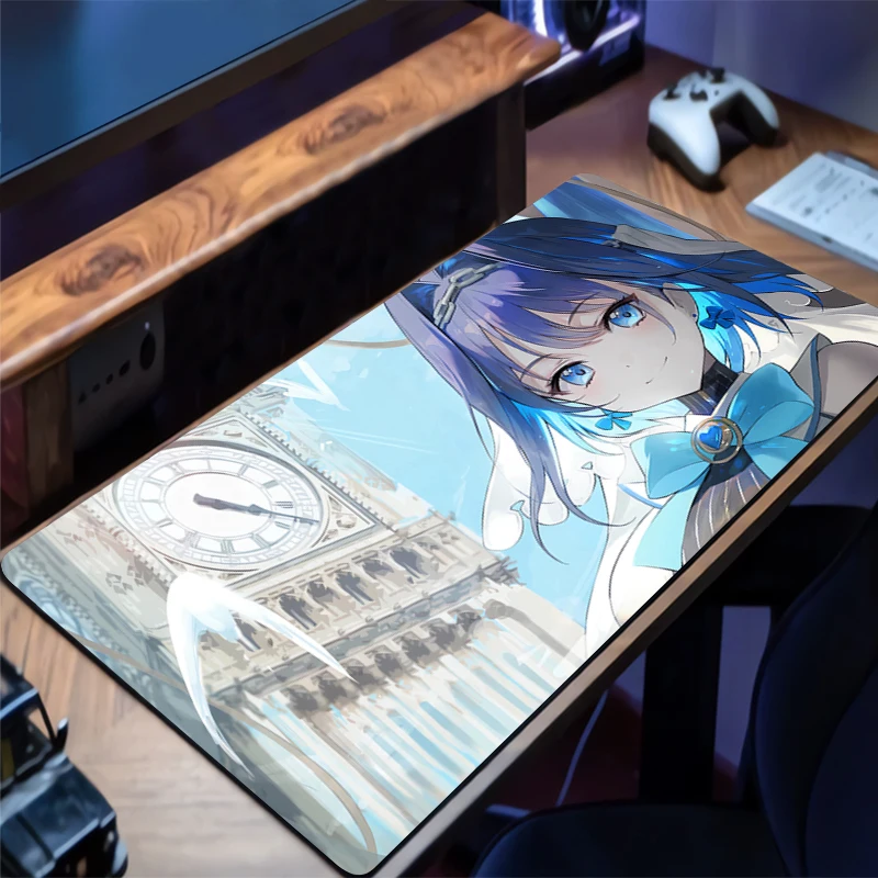 Mousepad New Hololive Ouro Kronii Large Mouse Mat MousePads Game Office Laptop Carpet Soft Anti-slip Desktop PC carpet Mouse Pad
Mousepad New Hololive Ouro Kronii Large Mouse Mat MousePads Game Office Laptop Carpet Soft Anti-slip Desktop PC carpet Mouse Pad