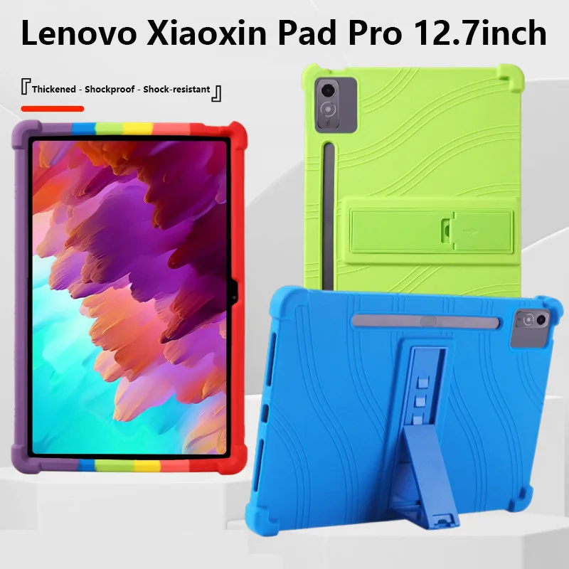 Soft Silicon Stand Protective Case For Lenovo Pad Pro 12.7 inchTB370FU Shockproof Tablet Cover
Soft Silicon Stand Protective Case For Lenovo Pad Pro 12.7 inchTB370FU Shockproof Tablet Cover