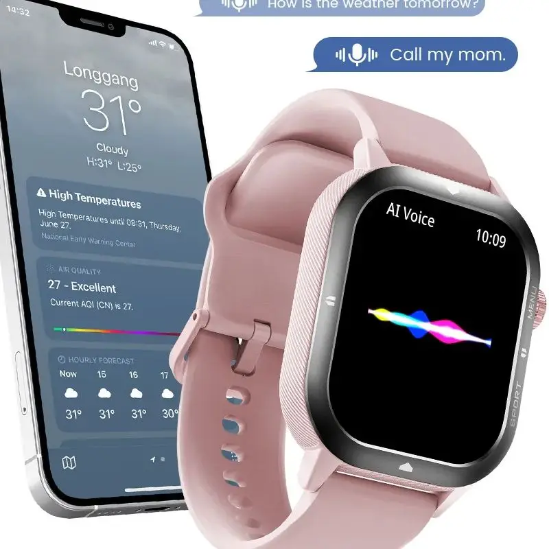 LEADOYS C30 1ATM 10M Waterproof Smart Watch Swimming 1.93" Ultra Large Screen Bluetooth Calling Smartwatch Men Women 100+ Sports
LEADOYS C30 1ATM 10M Waterproof Smart Watch Swimming 1.93" Ultra Large Screen Bluetooth Calling Smartwatch Men Women 100+ Sports