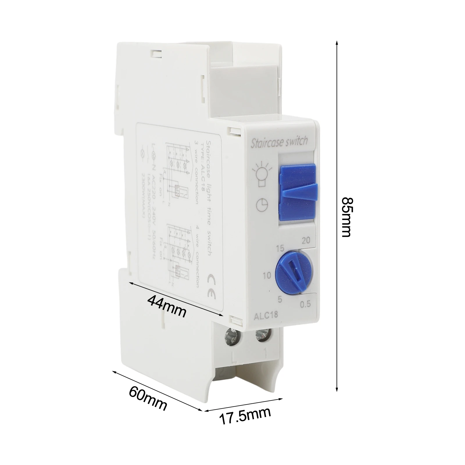 Stair Lighting Automatic Switch Automatic Timer Switch For Lights Automatic Energy Efficient ABS Plastic Material
Stair Lighting Automatic Switch Automatic Timer Switch For Lights Automatic Energy Efficient ABS Plastic Material