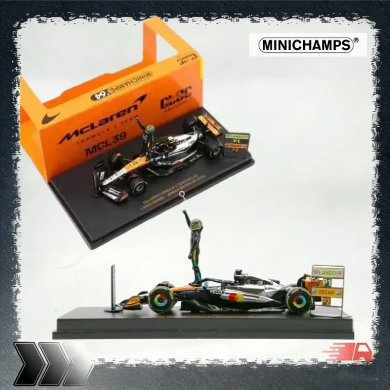 MINICHAMPS 1:64 2025 British Grand Prix MCL39 Norris McLaren F1 Scale Alloy Car Model, a gift for a friend, a collection piece.
MINICHAMPS 1:64 2025 British Grand Prix MCL39 Norris McLaren F1 Scale Alloy Car Model, a gift for a friend, a collection piece.