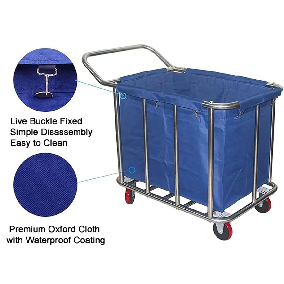 PROMOTION~ Laundry Cart Replacement Bag, Waterproof Oxford Liner for Commercial Use, Fits Basket Trolley(Trolley Not Included)
PROMOTION~ Laundry Cart Replacement Bag, Waterproof Oxford Liner for Commercial Use, Fits Basket Trolley(Trolley Not Included)