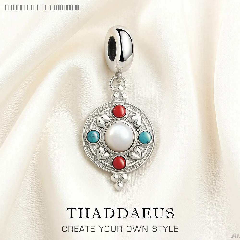 Colorful Ornament Lucky Dangle Charm Pendant Vintage Gift For Women Men 925 Sterling Silver Jewelry
Colorful Ornament Lucky Dangle Charm Pendant Vintage Gift For Women Men 925 Sterling Silver Jewelry