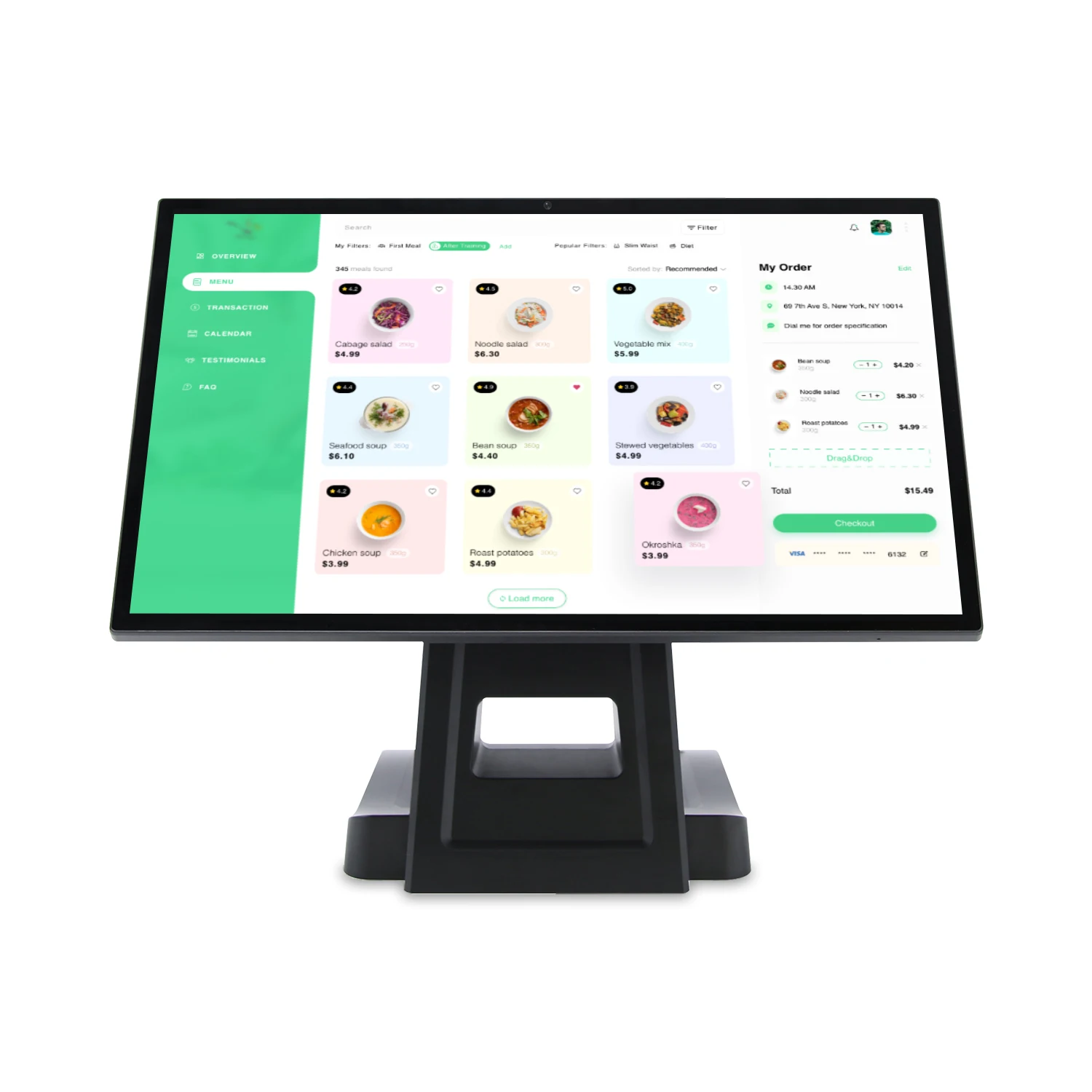 Desktop POS System With Voice Ordering AI Menu And Bank Deposit Slips Android 10-12
Desktop POS System With Voice Ordering AI Menu And Bank Deposit Slips Android 10-12